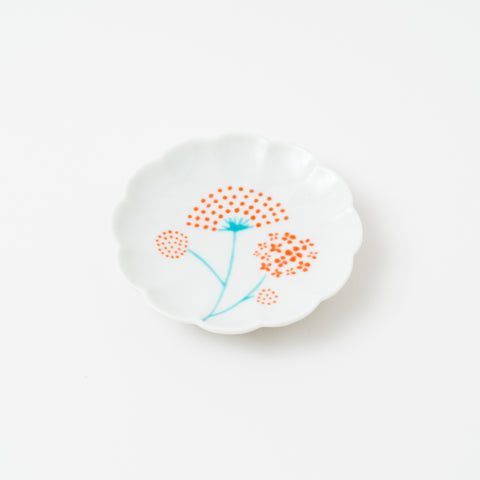 Harekutani Rinka Kutani Sauce Plate Set