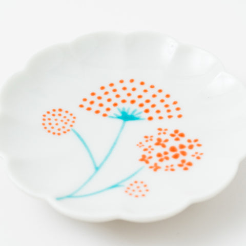 Harekutani Rinka Kutani Sauce Plate Set