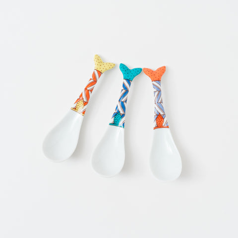 Harekutani Whale Kutani Spoon Set