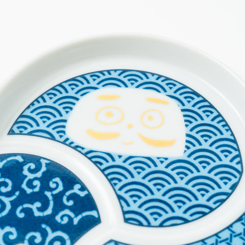 Harekutani Daruma Kutani Side Plate