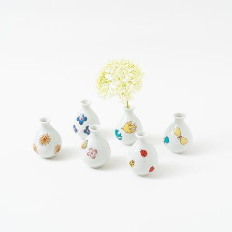 Harekutani Kutani Single Flower Vase