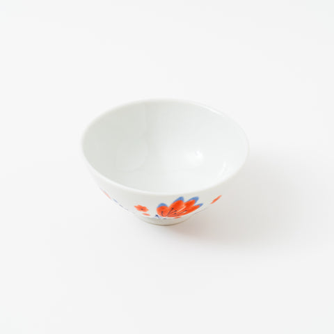 Harekutani Spring Flower Kutani Rice Bowl