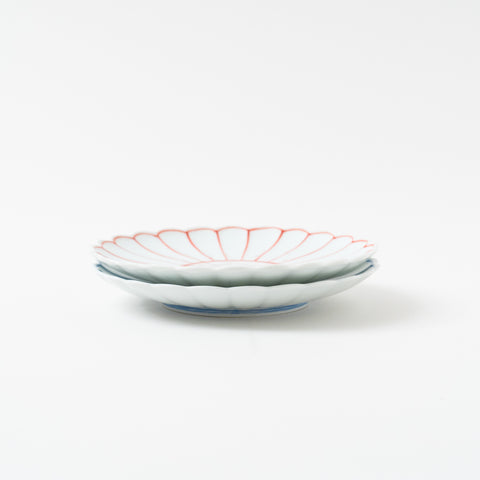 Chrysanthemum-shaped  Arita Side Plate