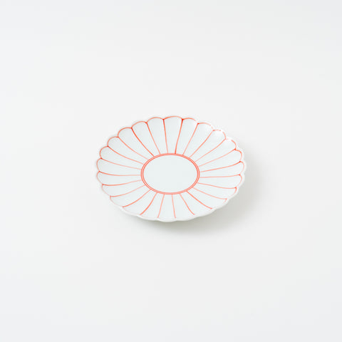 Chrysanthemum-shaped  Arita Side Plate