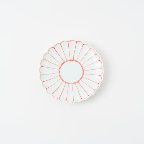 Chrysanthemum-shaped  Arita Side Plate