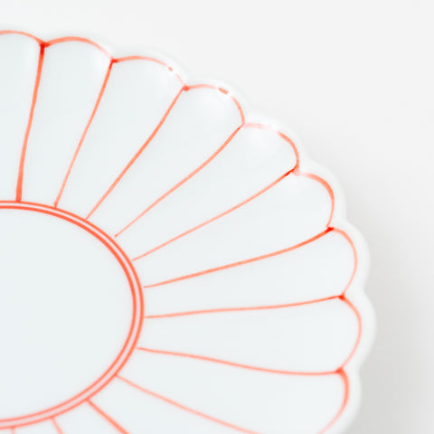 Chrysanthemum-shaped  Arita Side Plate