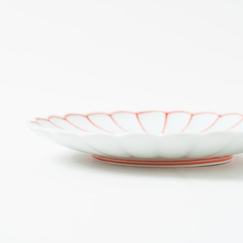 Chrysanthemum-shaped  Arita Side Plate