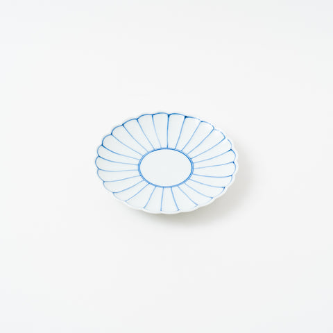 Chrysanthemum-shaped  Arita Side Plate