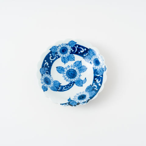 Spiral Sunflower Arita Side Plate