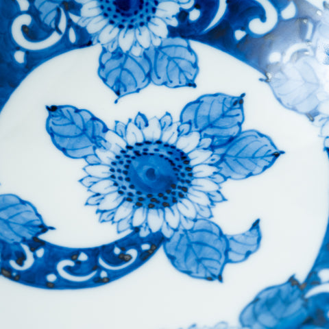 Spiral Sunflower Arita Side Plate