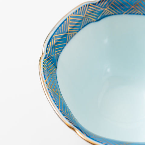 Nishiki-Iroe Arita Cup and Saucer