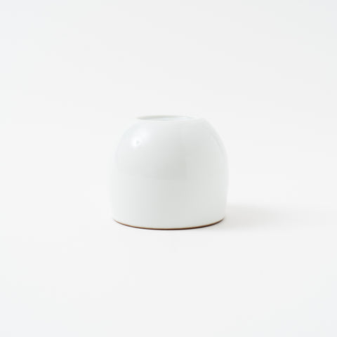 Hakusan Kiln White Matte Hasami Teacup