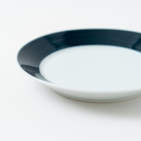 Hakusan Kiln Hemp Thread Hasami Side Plate