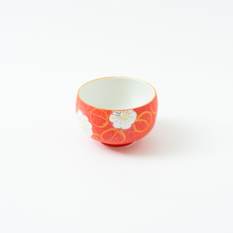 Brilliant Cherry Flower Arita Lid Bowl