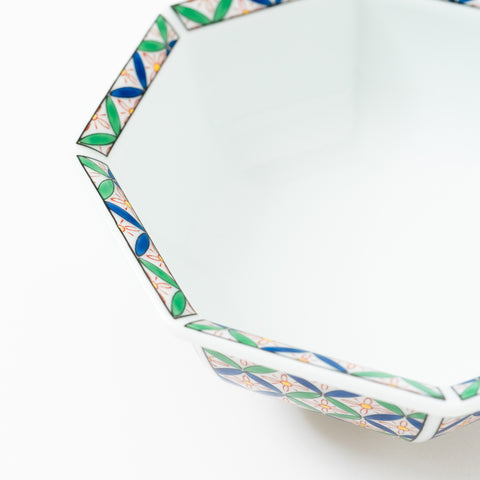 Sippo Pattern Octagon Arita Kobachi Bowl