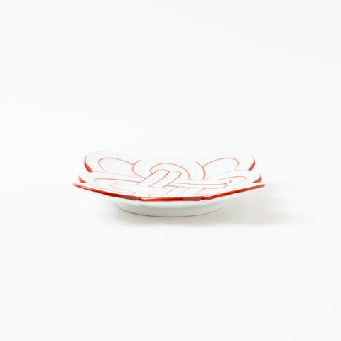 Tasei Kiln Decorative Knot Arita Side Plate Set