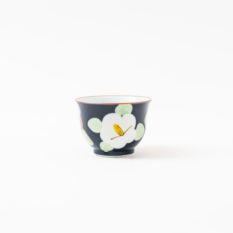 Vivid Camellia Arita Tea Set