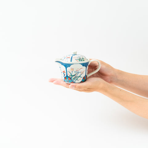 Cotton Flower Chic Hasami Tea Set