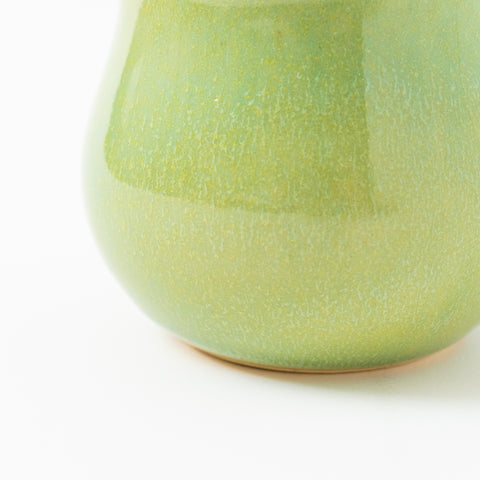 Green Glaze Plain Hasami Mug Cup