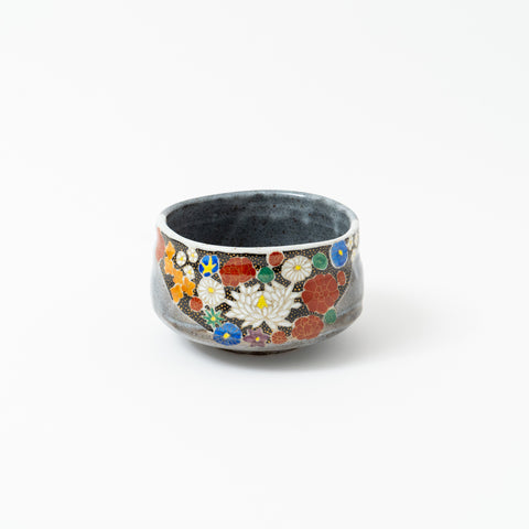 Full of Flowers Kutani Teacup