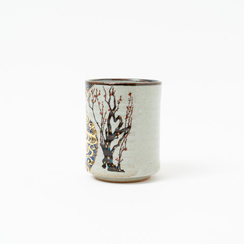 Korin Plum Blossom Kutani Teacup