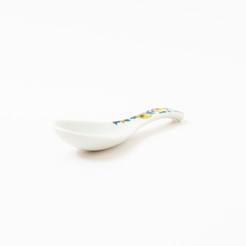 Seikou Kiln Iroe Traditional Pattern Kutani Spoon