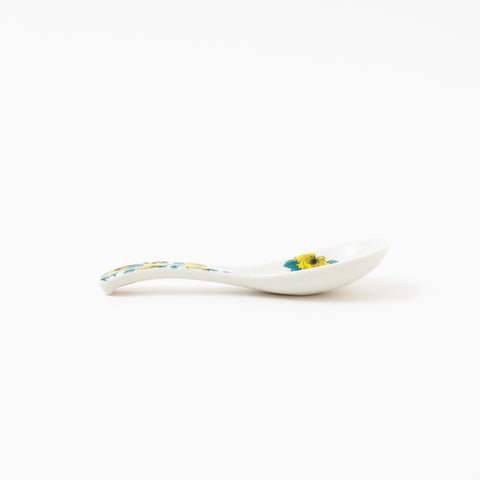 Seikou Kiln Iroe Traditional Pattern Kutani Spoon