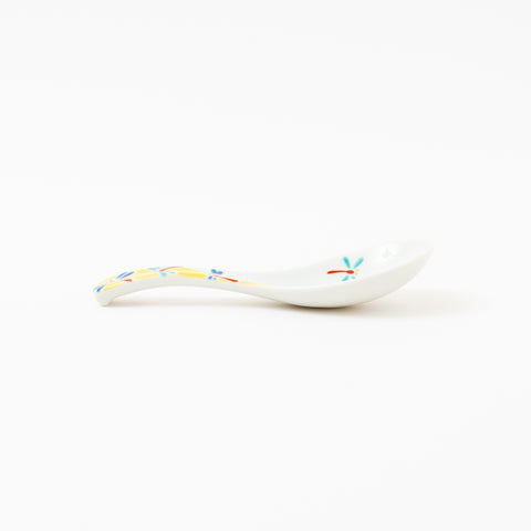 Seikou Kiln Iroe Traditional Pattern Kutani Spoon