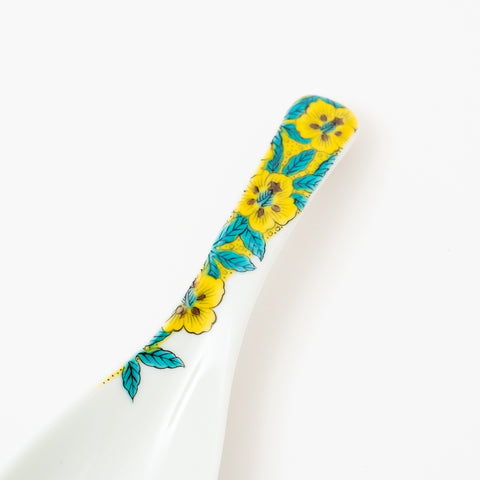 Seikou Kiln Iroe Traditional Pattern Kutani Spoon