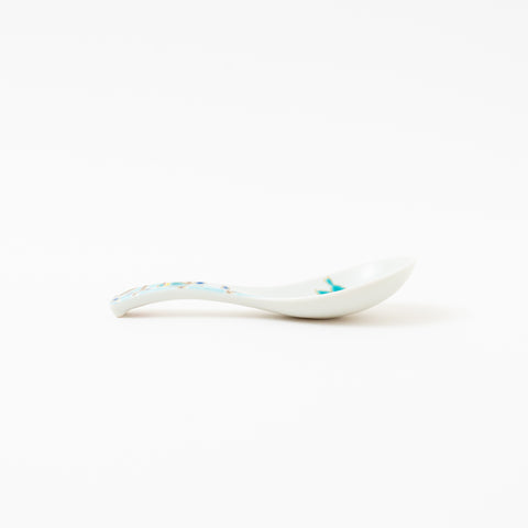 Seikou Kiln Iroe Traditional Pattern Kutani Spoon