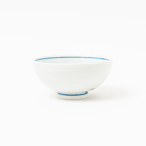 Japanese Bellflower Kutani Rice Bowl