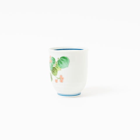 Japanese Greenbrier Stylish Kutani Teacup