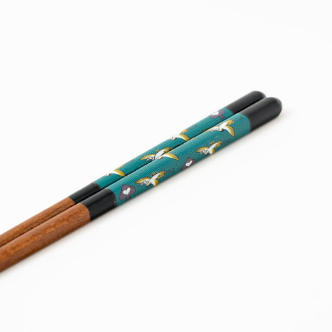 Seiko Kiln Kutani Iroe Traditional Pattern Wakasa Lacquerware Chopstick