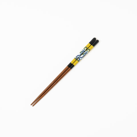 Seiko Kiln Kutani Iroe Traditional Pattern Wakasa Lacquerware Chopstick