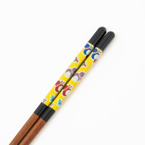 Seiko Kiln Kutani Iroe Traditional Pattern Wakasa Lacquerware Chopstick