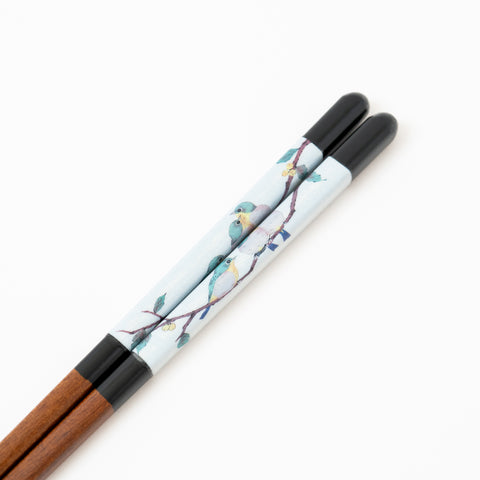 Seiko Kiln Kutani Iroe Traditional Pattern Wakasa Lacquerware Chopstick