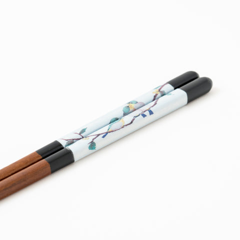 Seiko Kiln Kutani Iroe Traditional Pattern Wakasa Lacquerware Chopstick