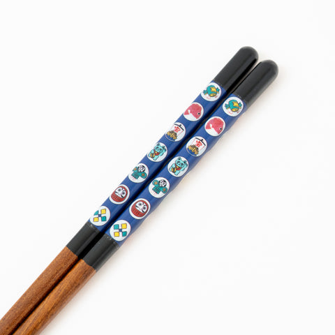 Seiko Kiln Kutani Iroe Traditional Pattern Wakasa Lacquerware Chopstick