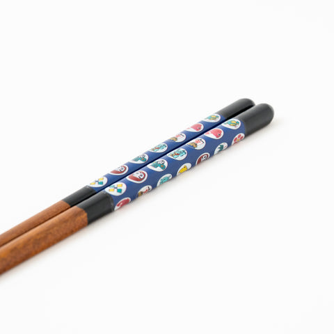 Seiko Kiln Kutani Iroe Traditional Pattern Wakasa Lacquerware Chopstick