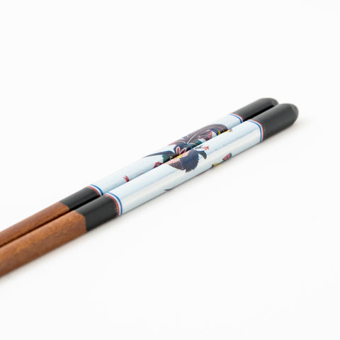 Seiko Kiln Kutani Iroe Traditional Pattern Wakasa Lacquerware Chopstick