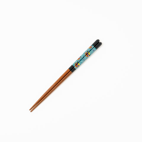 Seiko Kiln Kutani Iroe Traditional Pattern Wakasa Lacquerware Chopstick