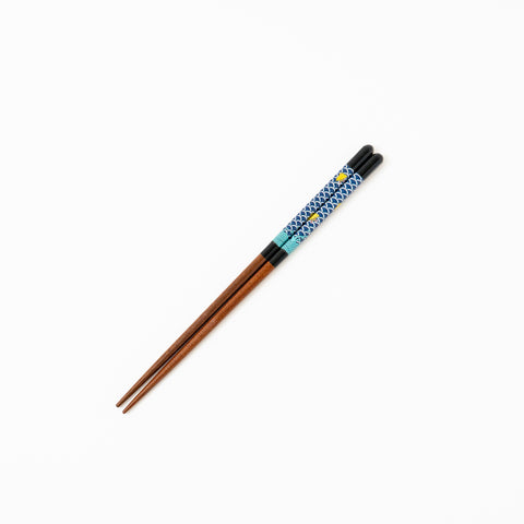 Seiko Kiln Kutani Iroe Traditional Pattern Wakasa Lacquerware Chopstick