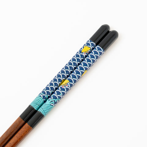 Seiko Kiln Kutani Iroe Traditional Pattern Wakasa Lacquerware Chopstick