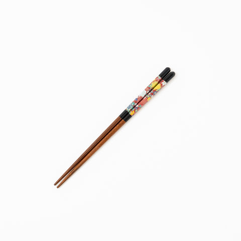 Seiko Kiln Kutani Iroe Traditional Pattern Wakasa Lacquerware Chopstick