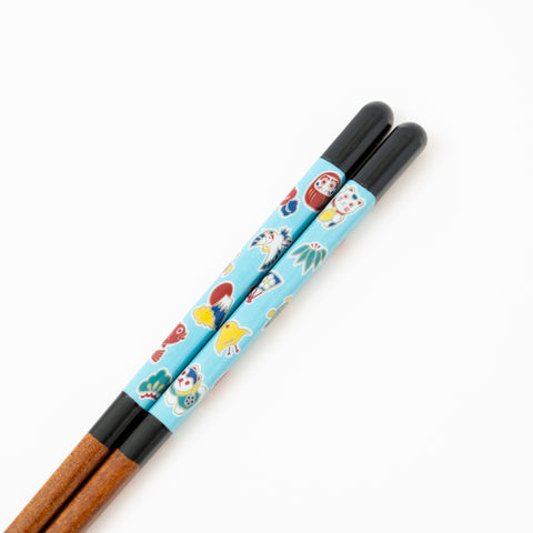 Seiko Kiln Kutani Iroe Traditional Pattern Wakasa Lacquerware Chopstick