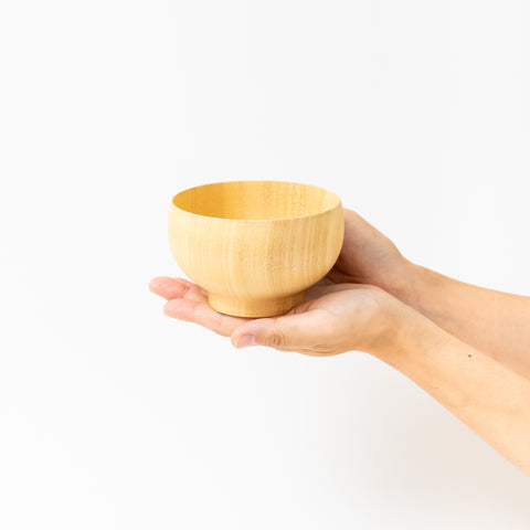 Natural Wood Grain Rice Bowl