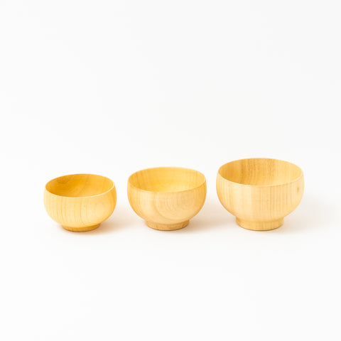 Natural Wood Grain Rice Bowl