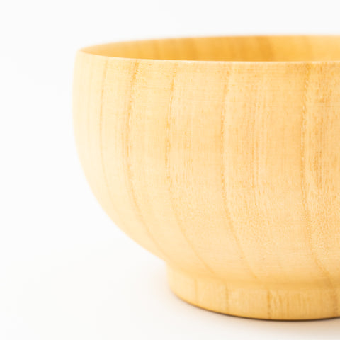 Natural Wood Grain Rice Bowl