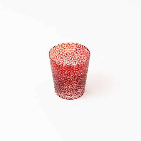 Hexagonal Lattice Pattern Kiriko Sake Cup