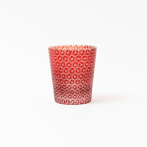 Hexagonal Lattice Pattern Kiriko Sake Cup